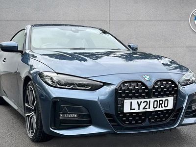 Used BMW 420 M Sport 190 HP (139 kW) 2021 Blue Coupe