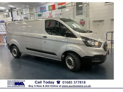 Used Ford Transit Custom 130 HP (95 kW) 2018 Silver Van