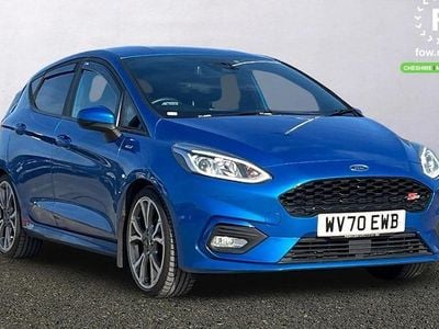 Used Ford Fiesta ST-Line X 95 HP (69 kW) 2020 Blue Hatchback