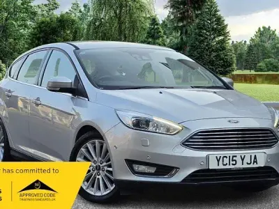 Used Ford Focus Titanium X 125 HP (91 kW) 2015 Silver Hatchback