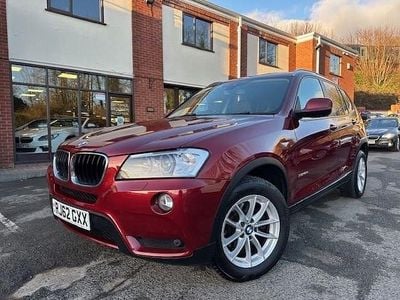 Begagnad BMW X3 Comfort Edition 184 HK (135 kW) 2013 Röd SUV