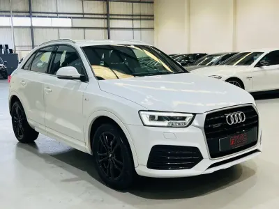 Used Audi Q3 S-Line 150 HP (110 kW) 2016 White SUV