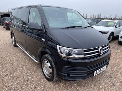 Used VW T6 SE 150 HP (110 kW) 2016 Black Van