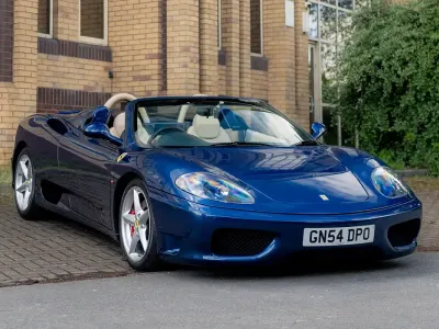 Used Ferrari 360 2004 Blue Cabriolet