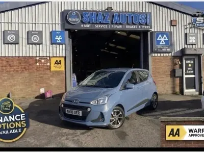 Używany Hyundai i10 Premium 87 KM (63 kW) 2018 Niebieski Hatchback