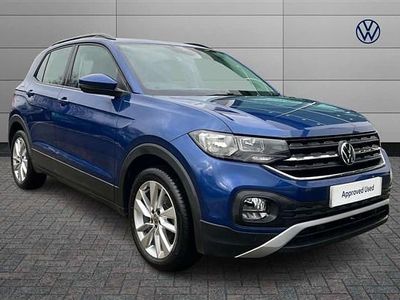 Blue Used 2021 VW T-Cross SE SUV | £12,490 (Fair price)