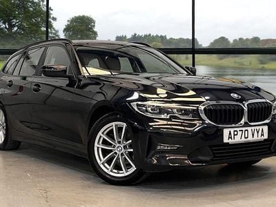 Used BMW 318 Luxury Line 150 HP (110 kW) 2020 Black Estate