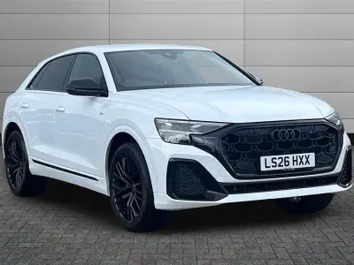 Used Audi Q8 Black Edition 286 HP (210 kW) 2026 Glacier white SUV