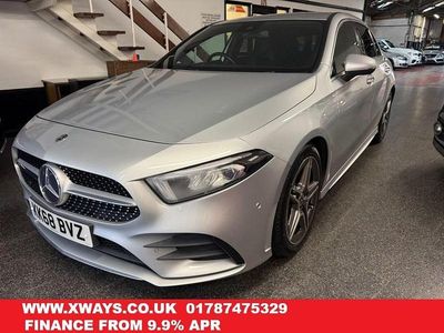 Used Mercedes A180 AMG Line Premium 116 HP (85 kW) 2019 Silver Hatchback