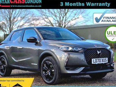 Grey Used 2020 DS Automobiles DS3 Crossback Performance SUV | £10,400 (Fair price)