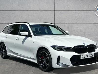 Used BMW 320 M Sport 181 HP (133 kW) 2024 White Estate