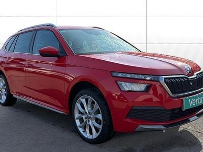 Used Skoda Kamiq SE L 150 HP (110 kW) 2020 Red SUV