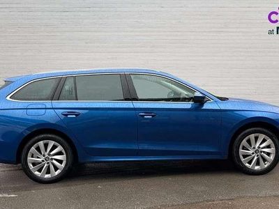 Used Skoda Octavia SE L 150 HP (110 kW) 2025 Blue Estate