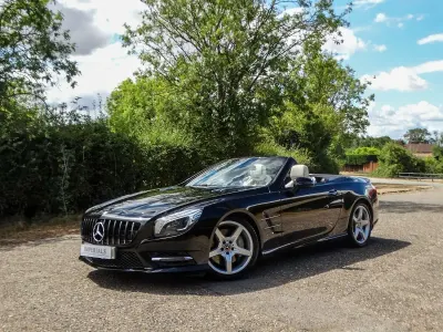 Used Mercedes SL400 AMG 333 HP (244 kW) 2014 Black Cabriolet
