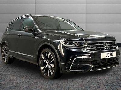 Black Used 2022 VW Tiguan R-line SUV | £23,500 (Fair price)