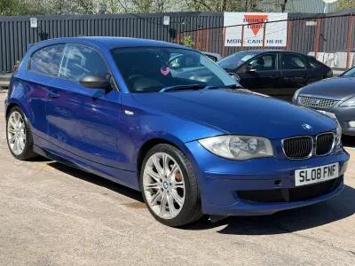 Used BMW 118 2008 Blue Hatchback