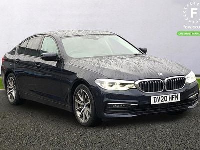 Used BMW 530e Comfort Edition 252 HP (185 kW) 2020 Blue Sedan
