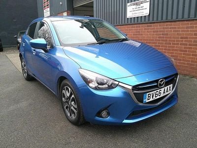 Used Mazda 2 Inclusive 2016 Blue Hatchback