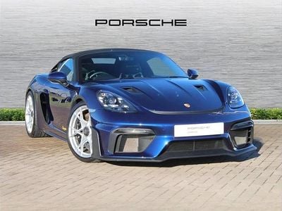 Used Porsche 718 493 HP (362 kW) 2024 Blue Cabriolet