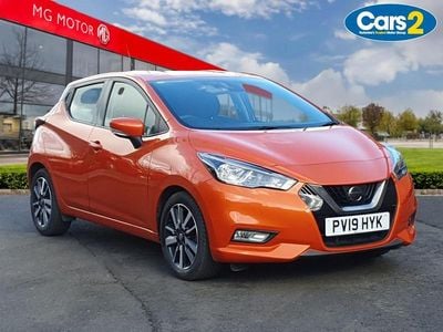 Used Nissan Micra Acenta Limited Edition 88 HP (64 kW) 2019 Orange Hatchback