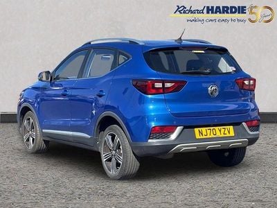 Used MG ZS Exclusive 105 HP (77 kW) 2020 Blue SUV