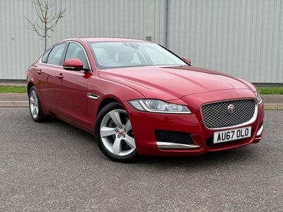 Red Used 2017 Jaguar XF Portfolio Sedan | £11,995 (Fair price)