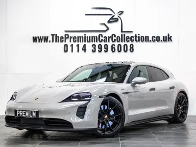 Usado Porsche Taycan Sport Turismo 439 kW (598 CV) 2023 Gris Familiar