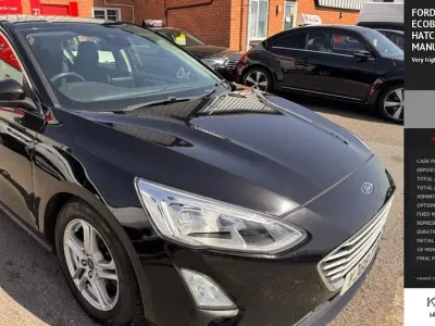 Used Ford Focus Zetec 120 HP (88 kW) 2018 Black Hatchback