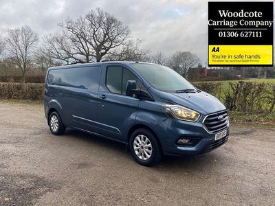 Blue Used 2019 Ford Transit Custom Limited Van | £12,995 (Fair price)