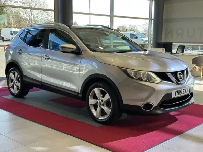 Używany Nissan Qashqai N-TEC 110 KM (80 kW) 2015 Srebrny SUV