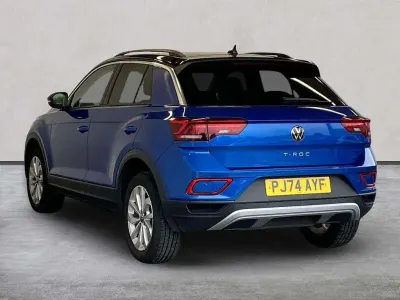 Used VW T-Roc Match 115 HP (84 kW) 2024 Blue SUV