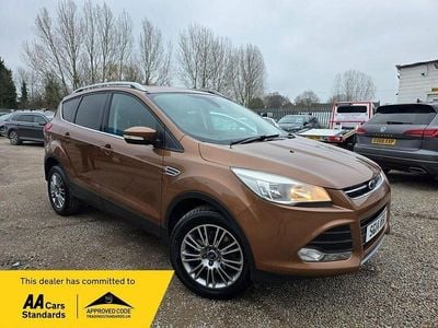 Used Ford Kuga Titanium 163 HP (119 kW) 2014 Brown SUV