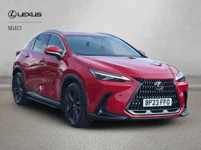 Used Lexus NX450h+ 2023 Red SUV