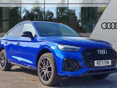 Used Audi Q5 Sportback Black Edition 2021 Blue SUV