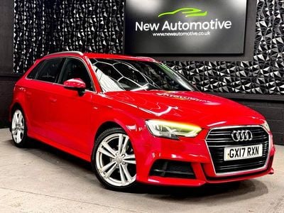 Used Audi A3 S-Line 184 HP (135 kW) 2017 Red Hatchback