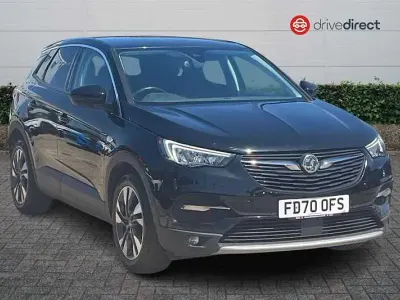 Used Vauxhall Grandland X S 130 HP (95 kW) 2020 Black SUV