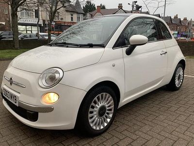 White Used 2013 Fiat 500 Lounge Hatchback | £3,490 (Good price)