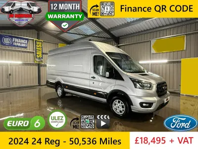 Usado Ford Transit Limited 130 HP (95 kW) 2024 Prateado