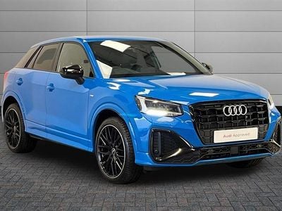 Used Audi Q2 Black Edition 150 HP (110 kW) 2022 Blue SUV