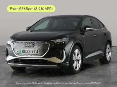 Gebraucht Audi Q4 e-tron S-Line 150 kW (204 PS) 2023 Schwarz SUV