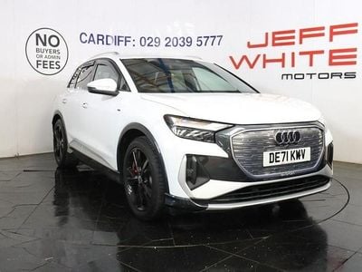 Used Audi Q4 e-tron S-Line 125 kW (170 HP) 2021 White SUV