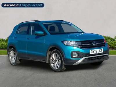 Usado VW T-Cross SE 95 CV (69 kW) 2023 Turquesa SUV