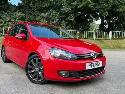 Used VW Golf VI GT 140 HP (102 kW) 2011 Red Hatchback