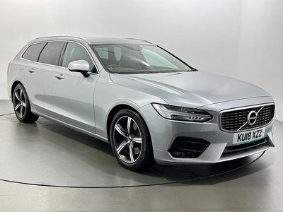 Silver Used 2018 Volvo V90 R-Design Pro Estate | £15,821 (Good price)