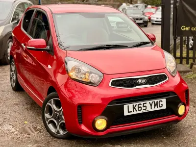 Second-hand Kia Picanto 84 CP (61 kW) 2015 Roșu Hatchback