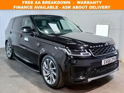 Begagnad Land Rover Range Rover Sport HSE 404 HK (297 kW) 2018 Svart SUV