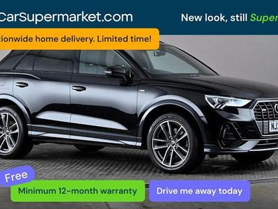 Used Audi Q3 Black Edition 190 HP (139 kW) 2022 Black SUV