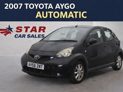 Begagnad Toyota Aygo 2007 Svart Halvkombi