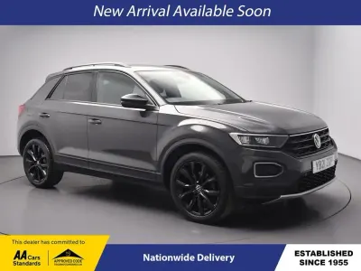 Used VW T-Roc Black Edition 110 HP (80 kW) 2021 Grey SUV