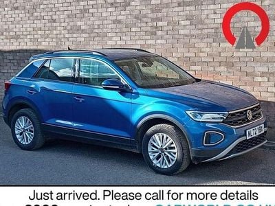 Used VW T-Roc S 150 HP (110 kW) 2022 Blue SUV